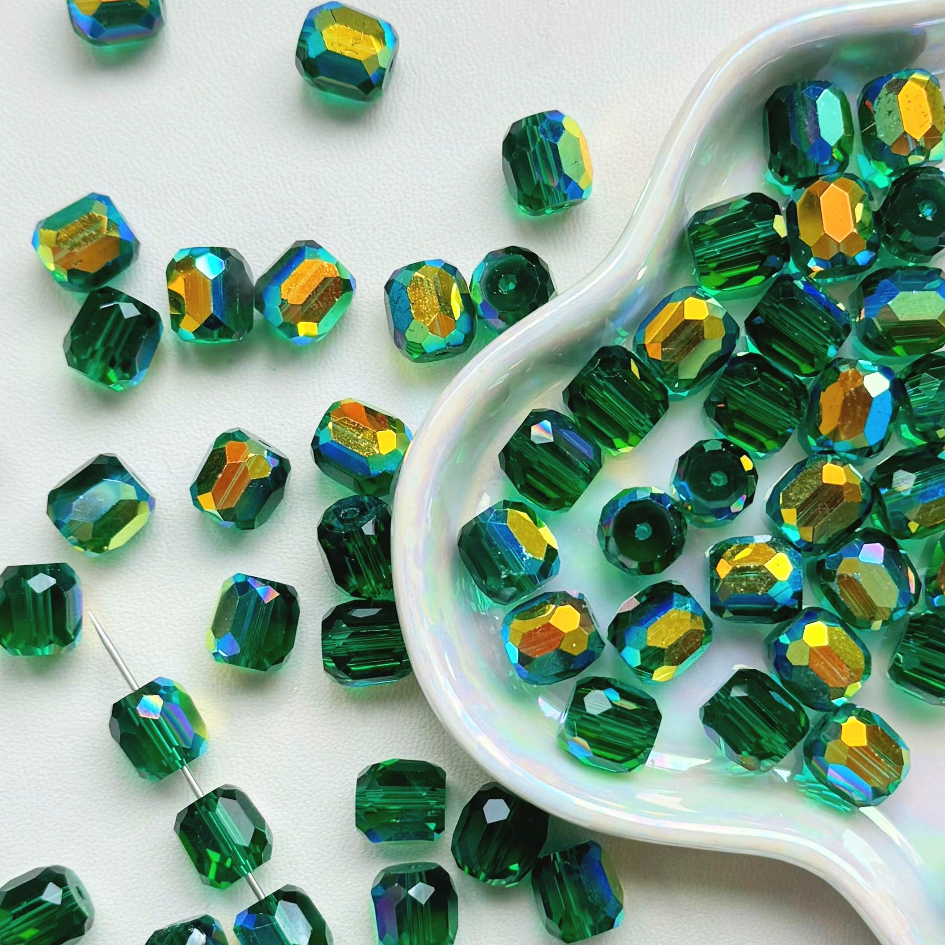 DIY CrystalGlass Beads Lucky Bags  - TikTok Live Opening