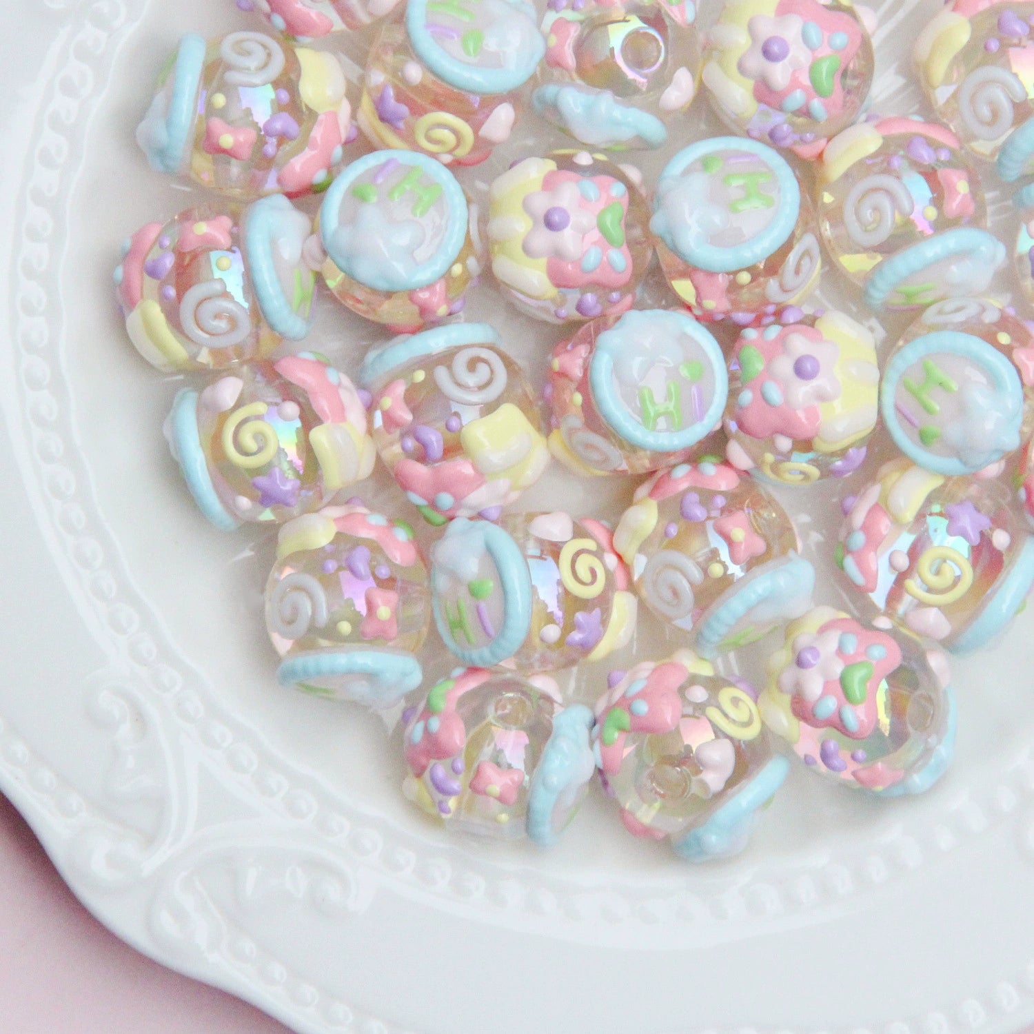 DIY Luxury Acrylic Beads Lucky Bags for DIY- TikTok Live Opening