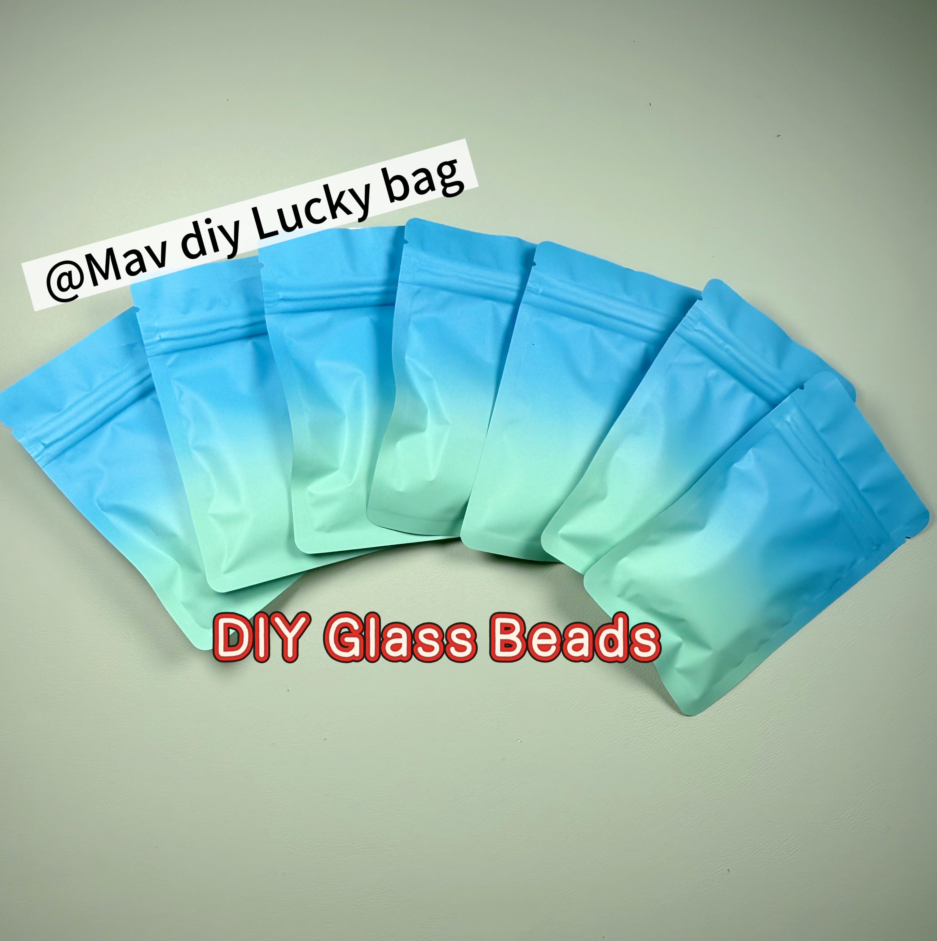 DIY Glass Beads Lucky Bags - Open in Live