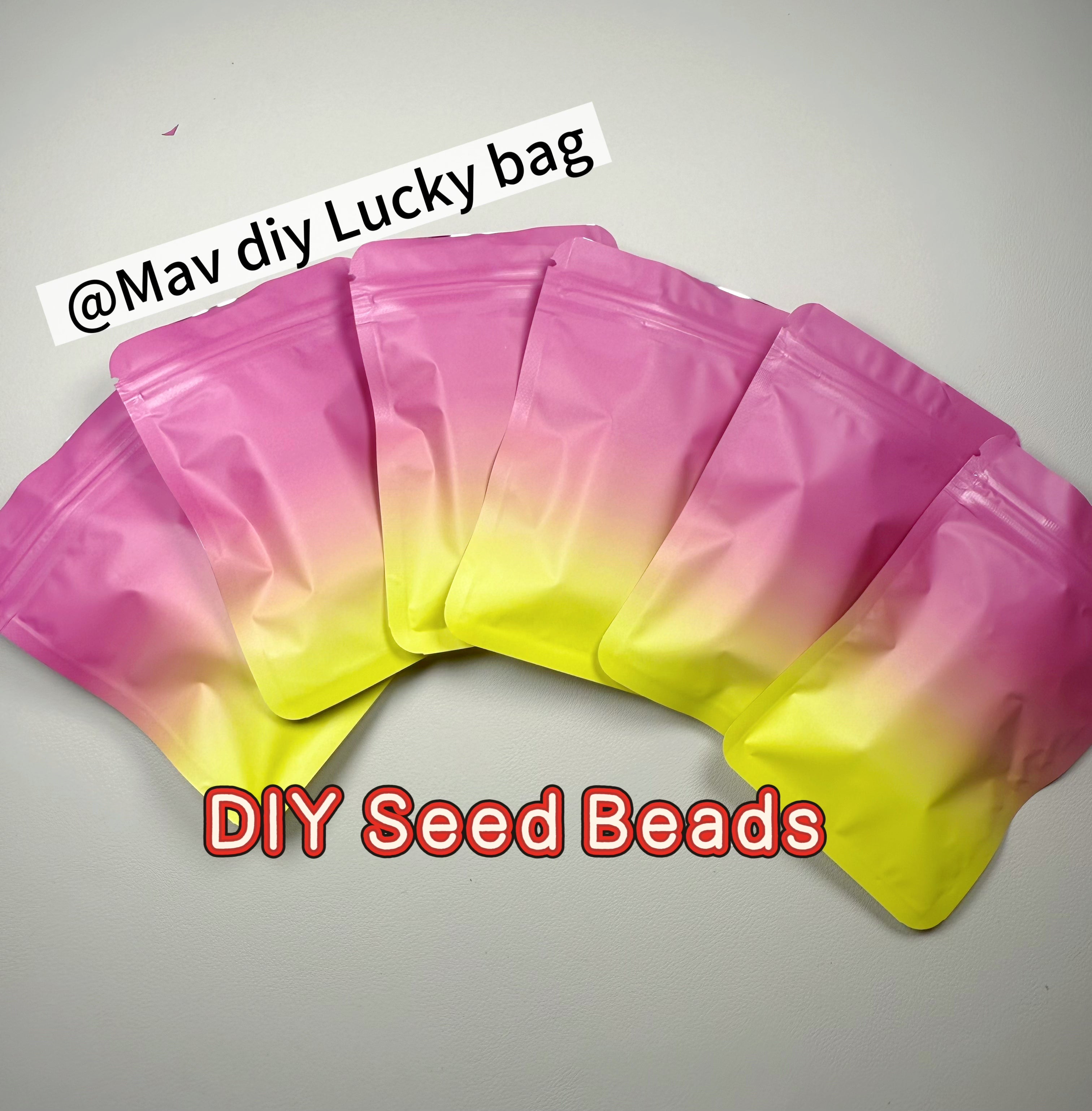 DIY Seed Beads (Spacer Beads) Lucky Bags - TikTok Live Opening